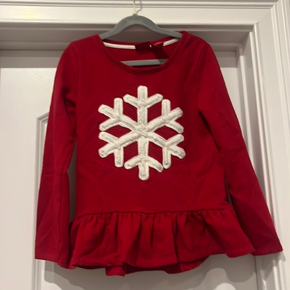 JINGLES & JOY GIRL TOP